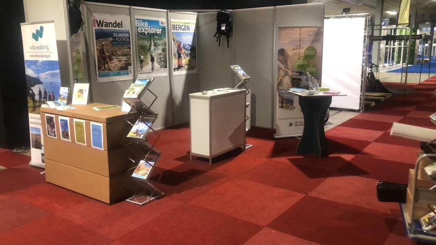 De Virtumedia stand op de Fiets en Wandelbeurs