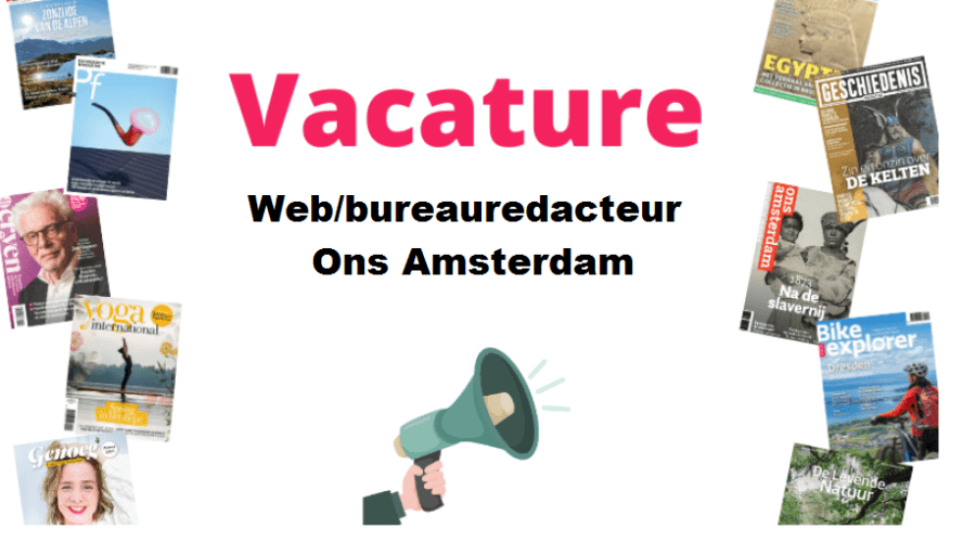 vacature Ons Amsterdam vacature Ons Amsterdam